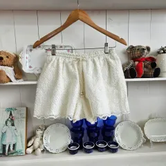 CECIL McBEE レース キュロットパンツ