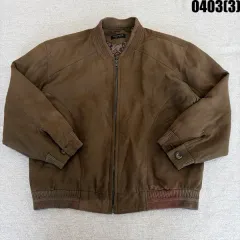 BEAMS ブラウン スウェード ブルゾン ジャケット 0403(3)