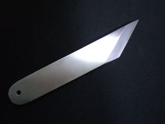 城山刃物製作所(堺業務用刃物メーカー直売)九寸 柳刃 白二鋼ダマスカス