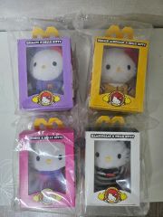 希少 香港マクドナルド周年限定 HELLO KITTY ぬいぐるみ4点セット新品