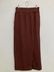 GLOBAL WORK グローバルワーク ロングスカート L ブラウン