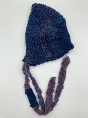 ニットキャップ/ビーニー ブルー