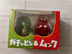 メディコムトイ VCD ガチャピン ムック リアルフィギュア 2体セット