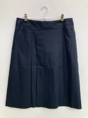 J.PRESS ジェイプレス スカート ウエスト74～78 ヒップ101～105 ネイビー
