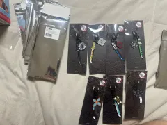 (まとめ)(未開封)MEGABOX 鬼滅の刃 日輪刀キーホルダー