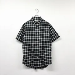 Gymphlex ジムフレックス COTTON S/S CHECKE SHIRT コットン チェック シャツ サイズ L 804-0005