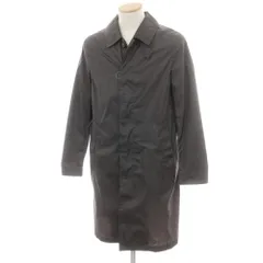 【中古】マッキントッシュ Mackintosh ナイロン ステンカラーコート ダークグレー【サイズ36】【メンズ】のサムネイル