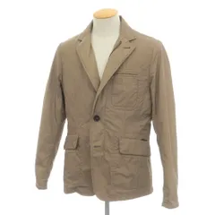 【中古】ムーレー MOORER ポリエステル カジュアルジャケット ダークベージュ【サイズ46】【メンズ】のサムネイル