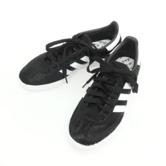 【中古】【未使用】アディダス adidas × とんだ林蘭 HANDBALL SPEZIAL ハラコ スニーカー ブラック【サイズ22.5cm】【レディース】