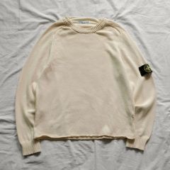 90s ストーンアイランド スウェット ヴィンテージ 白 - メルカリ