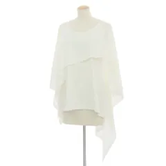 【中古】イッセイミヤケ ISSEY MIYAKE 2025年春夏 コットン系 変形トップス ホワイト【サイズ表記なし（L位）】【レディース】のサムネイル
