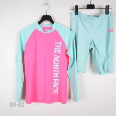 1068 THE NORTH FACE kids(ザノースフェイスキッズ)/女の子/ラッシュガードセット/150