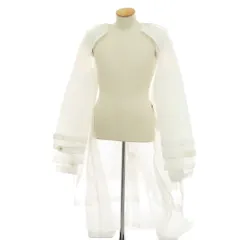 【中古】【未使用】コムデギャルソンオムプリュス COMME des GARCONS HOMME PLUS 2025年春夏 ナイロン チュール コート ホワイト【サイズS】【メンズ】のサムネイル