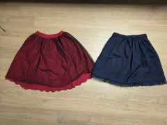 女の子 スカート まとめ_130サイズ