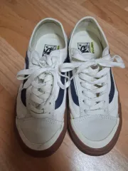 送料込み/VANS ヴァンズ クリーム色 230 (店舗購入