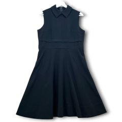 FOXEY NEW YORK シャツワンピース ノースリーブ フレアワンピース