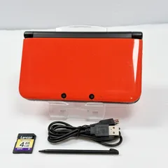 ニンテンドー 3DSLL オレンジブラック 遊べるセット 動作確認済み Nintendo ds 3dsll 3DS LL 任天堂 管理番号M1810
