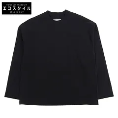 JIL SANDER ジルサンダー 美品 ヘビーコットン オーバーサイズ ロンT トップス メンズ ブラック M J22GC0200 J20244 25年 Mのサムネイル