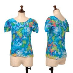希少ヴィンテージ ブルマリン アンナモリナーリ ストレッチ Tシャツ 40 