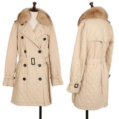 Burberry バーバリー ファーコート テディベア ロング ベージュ - メルカリ