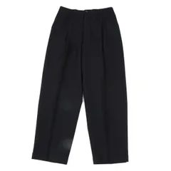 コムデギャルソン オムCOMME des GARCONS HOMME ネップ格子織りウールパンツ 黒Sのサムネイル