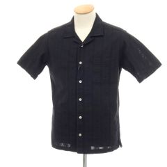 【美品】Giannetto ジャンネット コットンリネンオープンカラーシャツ S 美品】Giannetto ジャンネット コットンリネンオープンカラーシャツ S