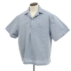 【中古】カラー kolor コットンポリエステル オープンカラー 半袖シャツ ネイビー【サイズ3】【メンズ】のサムネイル