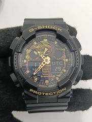 美品》G-SHOCK GA-100CF 迷彩柄文字盤 電池交換済 - メルカリ