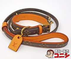 良品 ルイヴィトン 首輪 ドッグ・カラー 中型犬 ペット コリエ