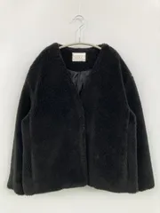 LOWRYS FARM ローリーズファーム ノーカラージャケット M ブラック