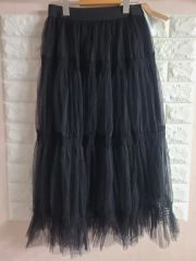 新品Ameri VINTAGE BLACK TULLE RAFFLE SKIRT - メルカリ