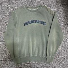 2024年限定色】thisisneverthat スウェット パープル S - メルカリ