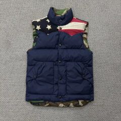 Polo Ralph Lauren ダウンベスト チェックS y2k drip - メルカリ