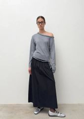 SEA TYPEWRITER DRAPE SKIRT - メルカリ