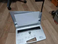 新藤テクノ Hi-bind 150WN 製本機 事務用スプリングノート 動作良好のサムネイル