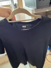 UNIQLO U ブラック Tシャツ L