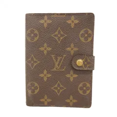 【6de5726】ルイヴィトン 手帳カバー モノグラム アジェンダPM R20005 ブラウン【中古】メンズ レディース ユニセックス