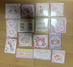 サンリオ メモ帳シール まとめ売り パウピポ パピーラブ ゴロピカ