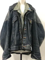 46 メゾンミハラヤスヒロ トリプル レイヤード デニム ジャケットのサムネイル