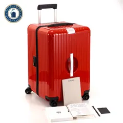 極美品 RIMOWA リモワ Porsche ポルシェ PTS2.0 Essential エッセンシャル Trunk トランク 74L 4輪 TSAロック グロスレッド スーツケースのサムネイル