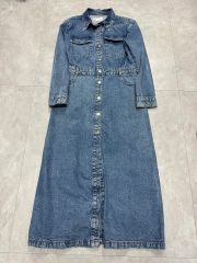 REMI RELIEF レミレリーフ 別注 デニムマキシワンピース 刺繍 完売品