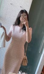 rouje 神崎恵さん ラップスタイル 半袖ワンピース rouje 神崎恵さん ラップスタイル 半袖ワンピース - メルカリ