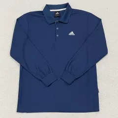 M アディダス ロング スリーブ ポロ シャツ 0403
