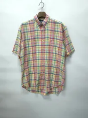 POLO RALPH LAUREN (ポロラルフローレン) 90's ブレイクフィット チェック 半袖 シャツ ( 105 110 )