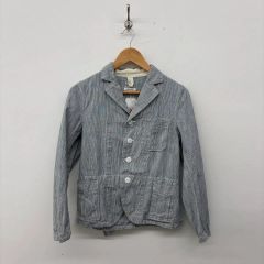 美品】00s初期 ジルサンダー ストライプ テーラードジャケット 伊製 M 