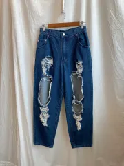 GORGE ダメージ デニムパンツ(M)