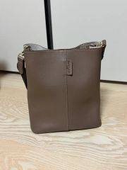 COACH》モカ ベージュ バイカラー ショルダーバッグ ハドリー ボーボー 