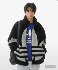 BTS × FILA ジミン着用 ポップコンボアフリースジャケット - メルカリ