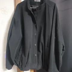 FUNDA 黒色 ボタン ジャケット