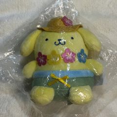 ポムポムプリン 2016年 花柄 ぬいぐるみ 当時物 レア - メルカリ